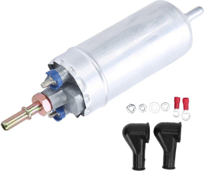 Sjlerst - 12V Externe Kraftstoffpumpe 5 Bar 150L/H Aluminiumlegierung 0580464075 Ersatz-Autozubehör