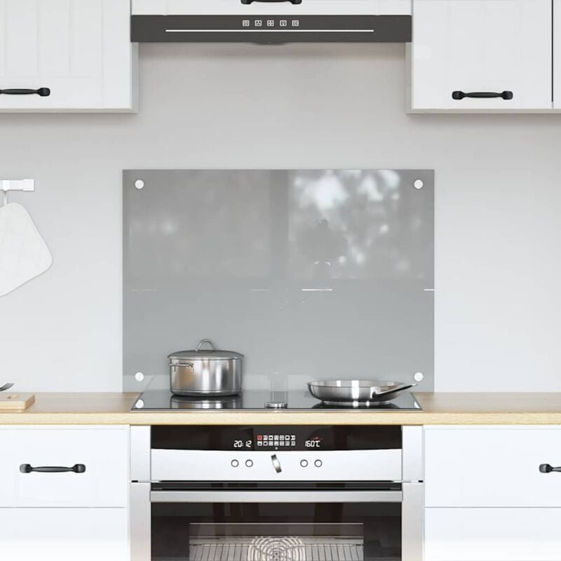 Thumbnail - Küchenrückwand Hellgrau 70 x 50 x 0.6 cm Vidaxl