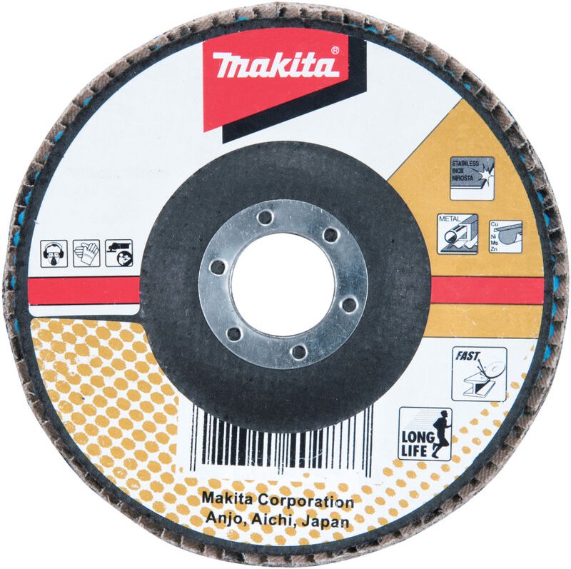 D-53855 Zirkonia-Fächerscheibe 180mm G120 - Makita