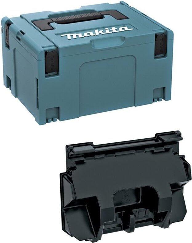 Thumbnail - Makita - Koffer makpac 3 + Tiefziehteil Power Set DC18RD - 4 batterien (839205-3)