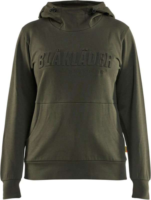 Arbeitskapuzen-Sweatshirt mit 3D-Druck Damen 3560 - Waldgrün XXL