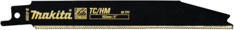 Thumbnail - MAKITA B-07250 Säbelsäge 152 mm 18TPI Sonderkonstruktion 2Stk