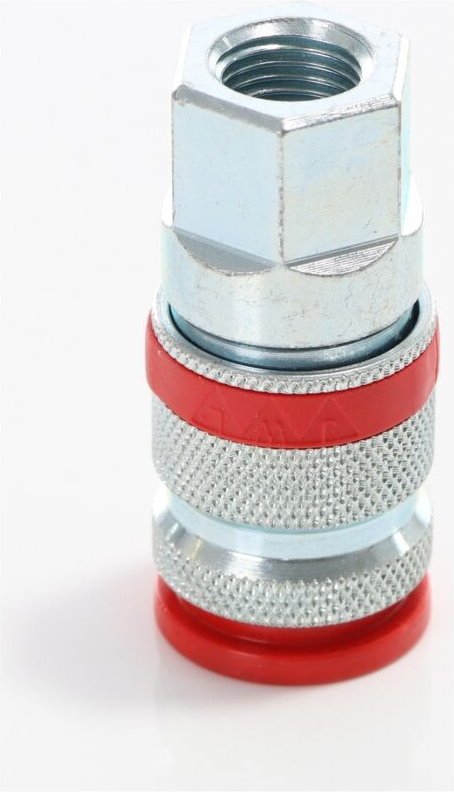 Jwl Stahlkupplung dn 7,8 bsp mit Innengewinde 1/4'