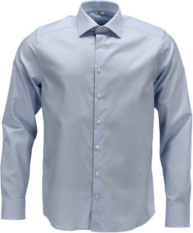 Hemd, schmale Passform Gr. 40, hellblau/weiss - Mascot