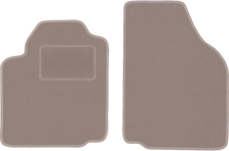 Beige Vordermatten für: Ford Fiesta MK5 Fließheck (1999-2002)