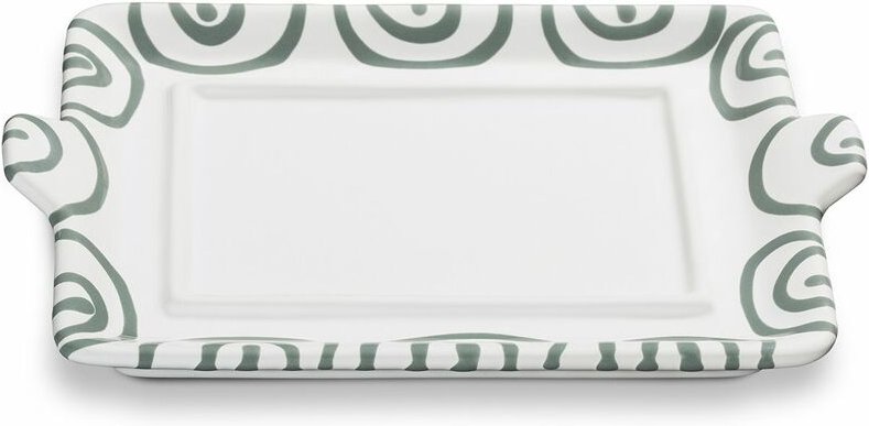 Gmundner Keramik - Graugeflammt, Unterteil Butterdose