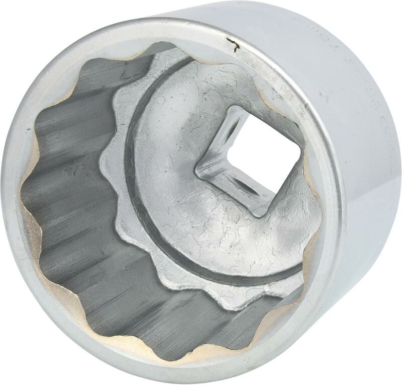 1' 12-kant-Stecknuss, kurz, 75 mm