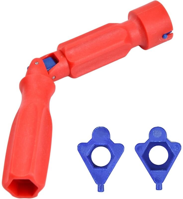 Toilettensitz-Reparaturschlüssel, Universal-Toilettensitz-Installationsschlüssel, Toilettensitzschlüssel, Toilettensitz-...