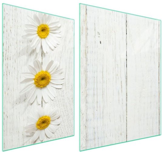 GLASSCHUTZPLATTE FÜR HERD 70x52 HOLZ