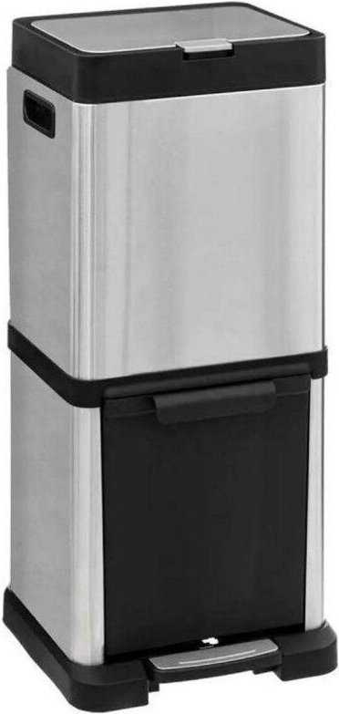 5five Simply Smart - Mülleimer sortiert metall 20+14l edelstahl - 5five