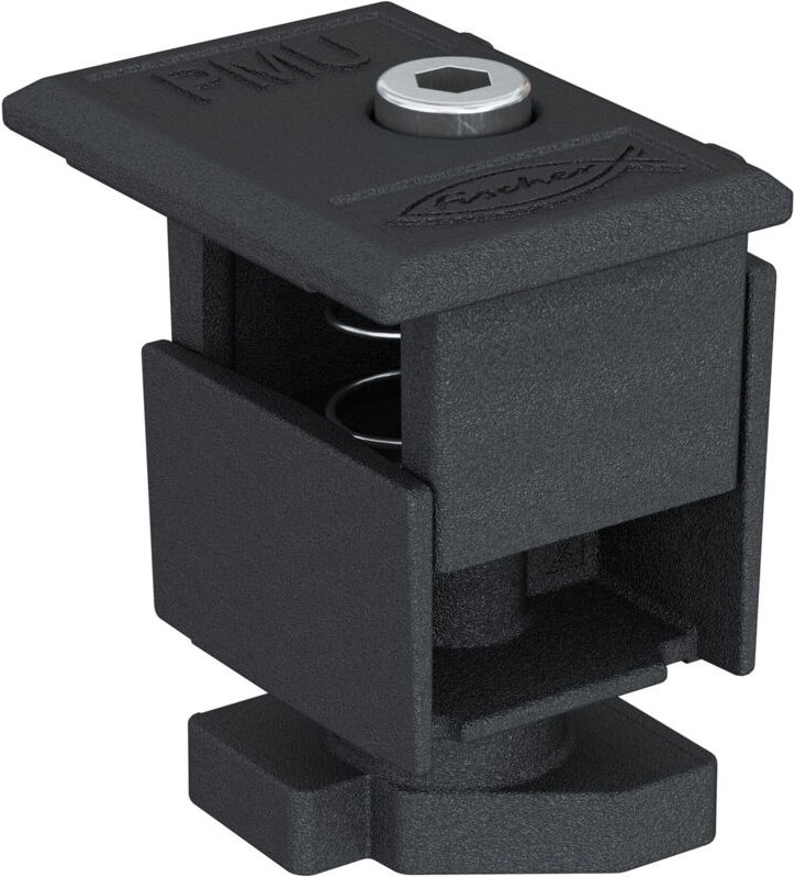 Universal-Endklemme pm u al 30-50 schwarz Aluminium 10 Stk - Fischer