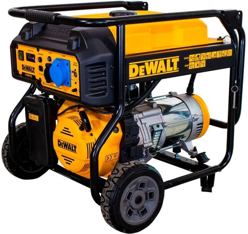 Stromerzeuger Benzin avr Konverter DXGNP65E Generator 4-Takt 6500 Watt - Dewalt