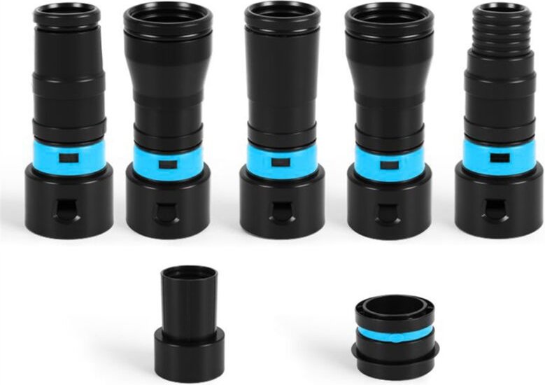 Quick Click Erweitertes Elektrowerkzeug-Adapterset für Staubabsaugung, die Meisten Elektrowerkzeuge Holzbearbeitung, Sch...