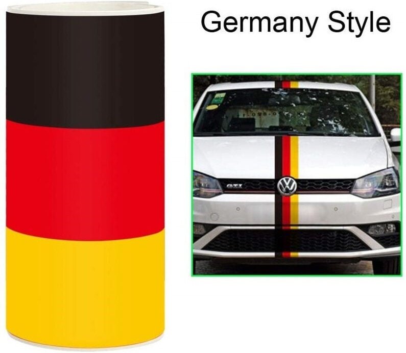 Trade Shop Traesio - Trade Shop - pellicola carbonio deutschland 4D WS1046 15X500 cm adesiva wrapping auto moto -