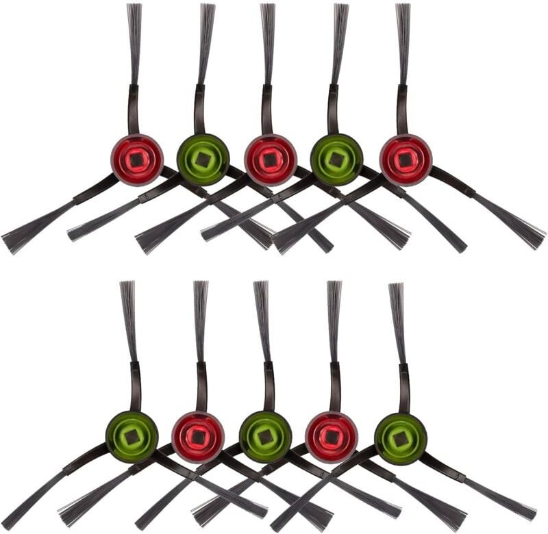 10 Stück) Seitenbürsten-Ersatzteile für Ecovacs deebot ozmo 920 950 T8 aivi Max T9 T5 N5 N7 N8+ N8 Pro N8 Pro DX55 DX93 ...