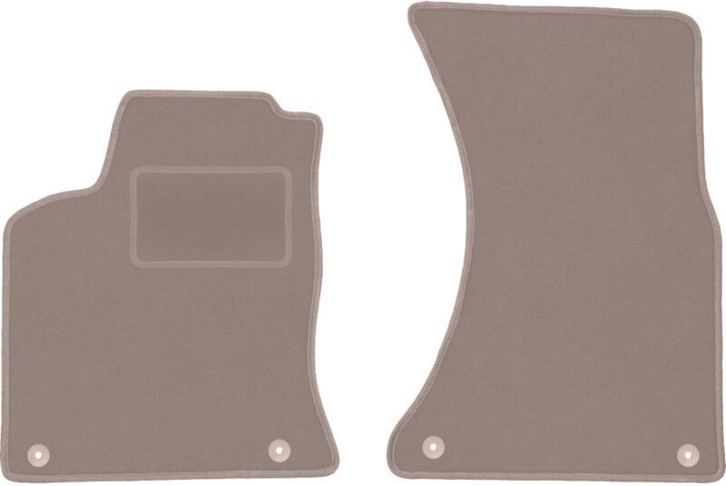 Beige Vordermatten für: Porsche Macan SUV (2013-)