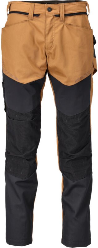 Mascot - Bundhose mit Knietaschen 22479-230-5409 Gr. 76C58 nussbraun/schwarz