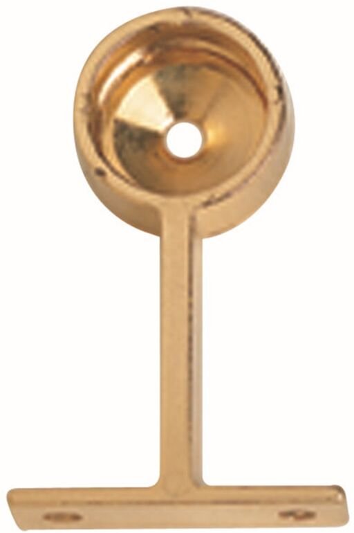 1BIS Nickel-Stangenstützen mit 12-mm-Abdeckung