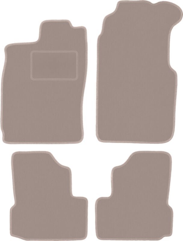 Beige Veloursmatten für: Saab 900 II Cabrio (1994-1995)