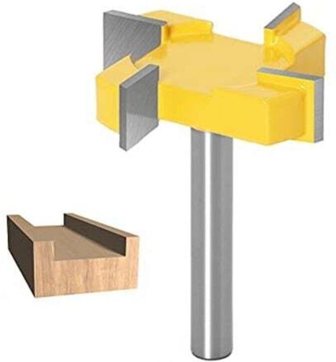 Oberflächenfräser, 8-mm-Schaft, Reinigung der Unterseite, Fräser, Oberflächenhobel-Bits, Durchmesser, Reinigung der Unte...