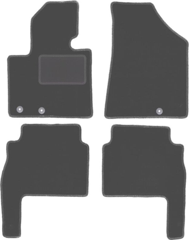 Graphit-Fußmatten für: Kia Sorento II SUV (2009-2015)