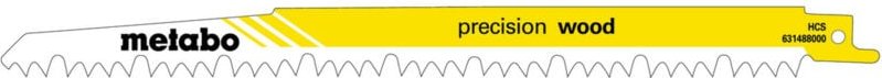 Metabo - Säbelsägeblätter heavy metal premium L.240mm Dicke 1,5mm ZAhnteilung5mm hcs 5TPI geschränkt geschliffen f.Holz/...