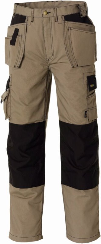 Arbeitshose Twill Bundhose Panama Canvas 54 khaki 431254 - Texxor