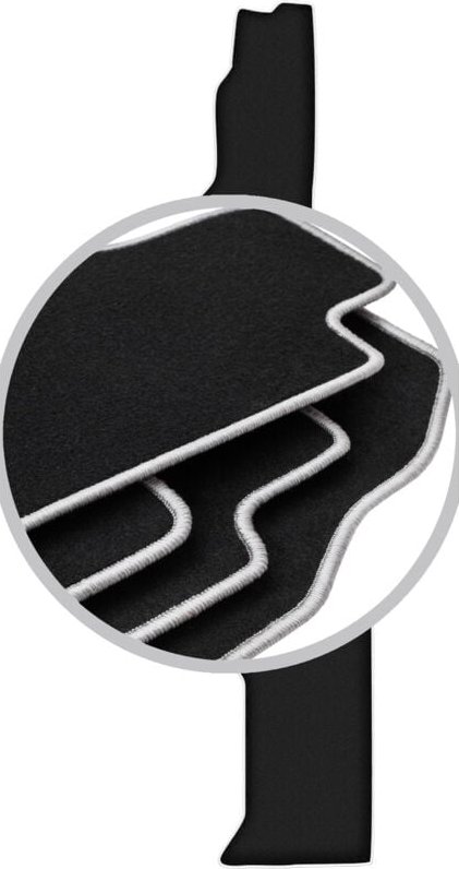 CARLUX-SILVER Autofußmatten für: VW Grand California 0 (2019-)