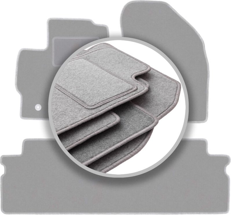 Graue Automatten für: Toyota Verso Minivan (2009-2013)