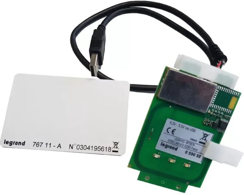 Legrand - 059059 RFID-Leser-Kit für Green'up Premium-Säulen für Elektrofahrzeuge
