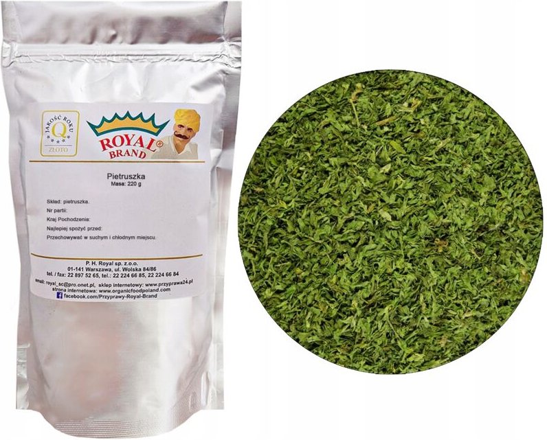 Petersilienblätter 220 g Verpackung für HoReCa-Profis