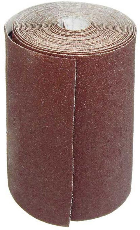 Fox Schleifpapierrolle, 93 mm x 5 m, f. Handschleifer, Normalkorund (1 Stk.) K100 - Miotools