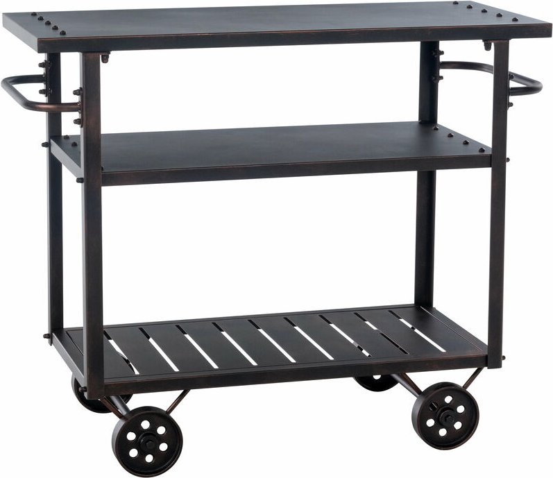 Servierwagen Spring bronze