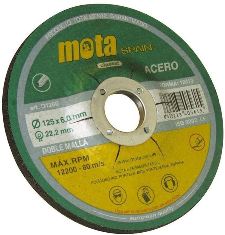 Mota - Schruppschleifscheibe ox. ø180x6.0x22.23mm d1860
