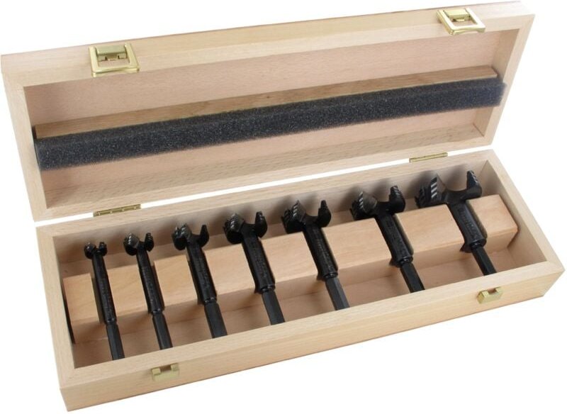 FP - Famag Forstnerbohrer Set ws Bormax, 7-teilig, Holzbohrer 15-50 mm, Bohrer