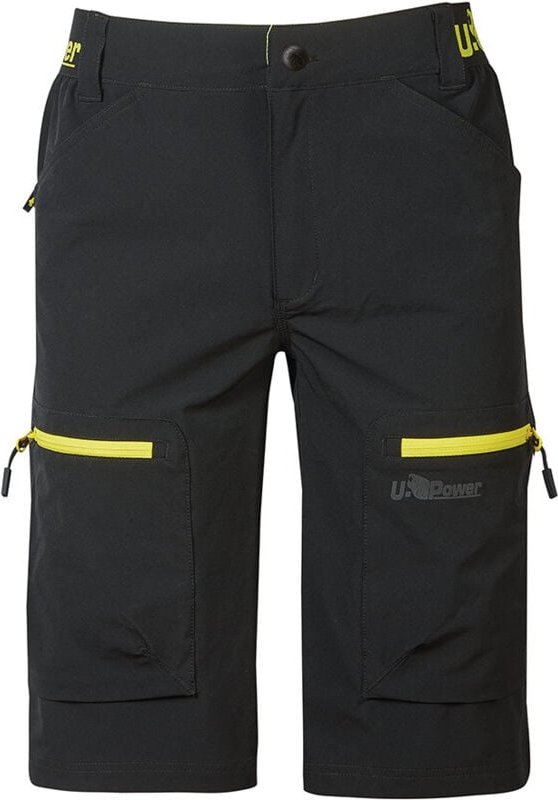 Thumbnail - Arbeits-Bermuda ARES - Schwarz 3XL - FR (52/54) - EU (58/60)