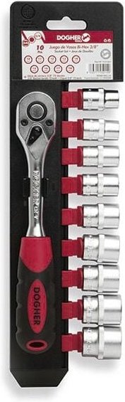 Set mit 10 Stk. Bi-Innensechskant 3/8 Dogher 515-061