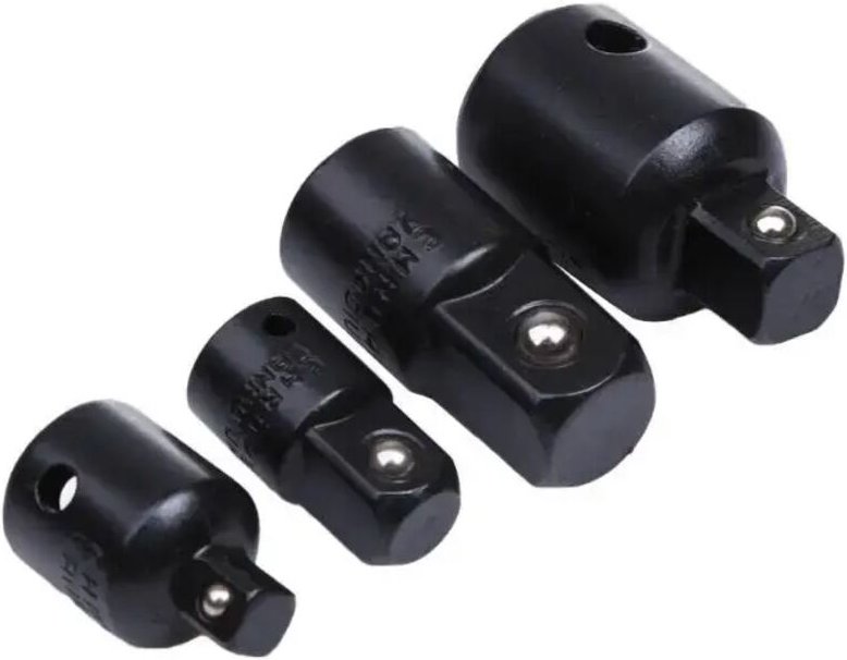 KZQ - Ratschenschlüssel-Steckschlüssel-Adapter, Elektrophorese-Antriebs-Reduzierstück-Konverter-Schlüsselsatz, 4-teilig,...