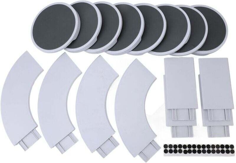 Ulisem Multifunktionaler, um 360° drehbarer, wiederverwendbarer, tragbarer Drehteller für Esstisch