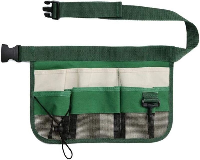 Thumbnail - Gartengeräte-Gartengürteltaschen, hängende Hüfttasche, Tasche, Gartenwerkzeuggürtel, verstellbarer Werkzeugschürzen-Orga...