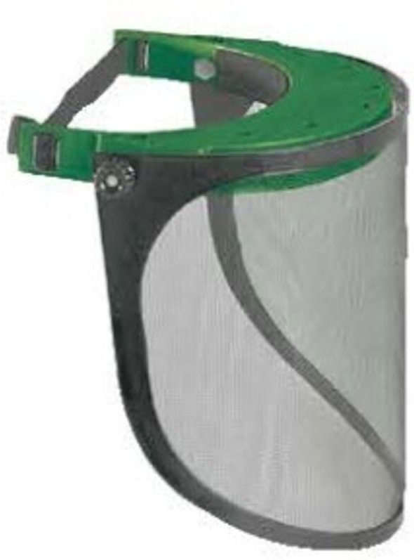 Leichtes, ergonomisches Plus-Visier mit OLEOMAC-Netzschutz