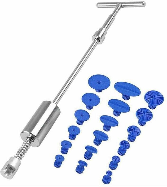 Ausbeulen ohne Reparatur Puller Auto Kit Dent Removal Tool t Hammer a + Kleber Puller