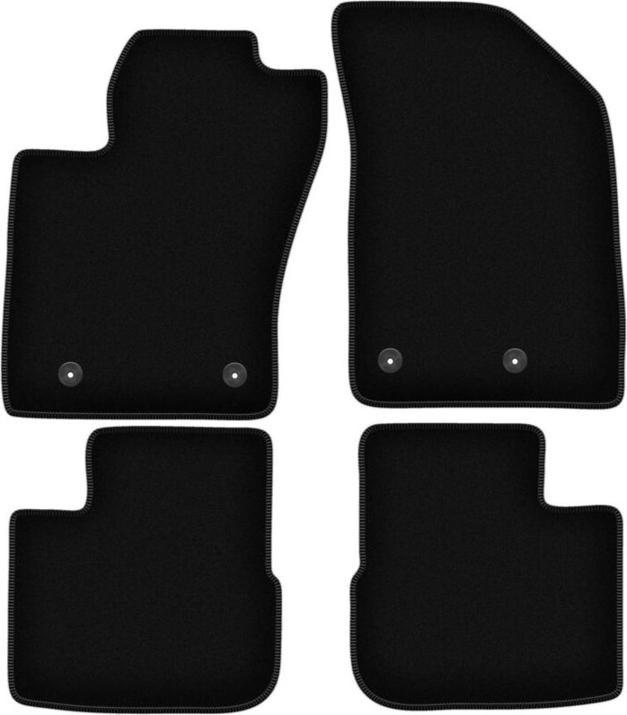 BASIC schwarze Veloursmatten für: Fiat Tipo II Fließheck (2015-)