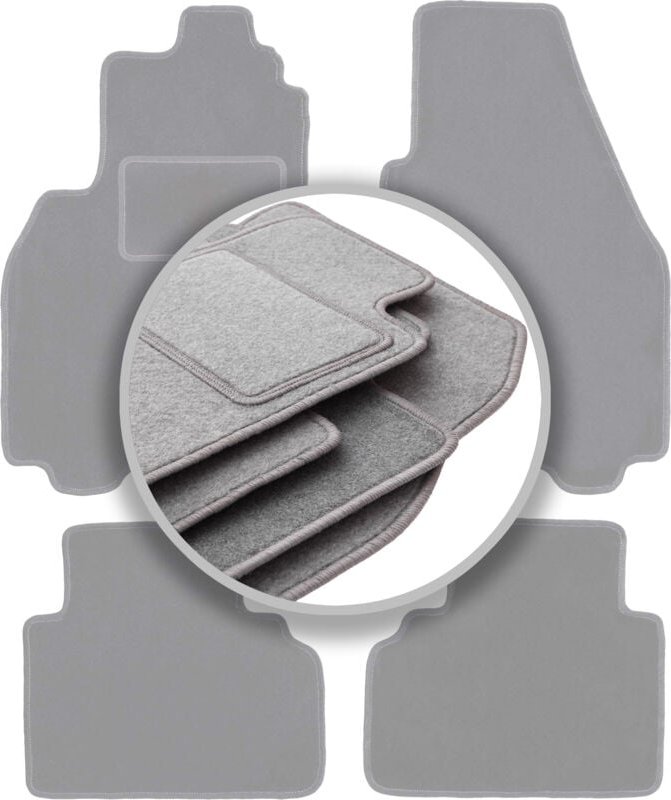 Graue Autofußmatten für: Ford Cougar Coupé (1998-2004)