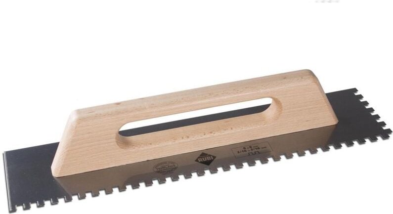 Kamm 48 cm. 8 x 8 Holzgriff geschlossen RUBI - 65959