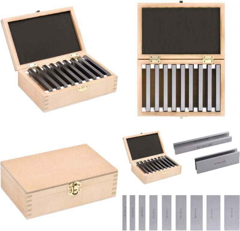 Parallelunterlagen 100 mm 18 Stk. 10-42 mm - Parallel-Pad - Parallel-Pads - Home & Living