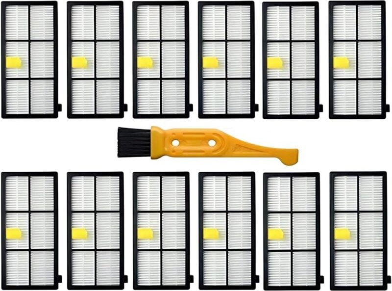 12er-Pack HEPA-Filter für iRobot Roomba 800 900 Serie 860 870 880 960 980 Roboter-Staubsauger