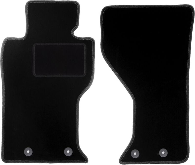 Schwarze Veloursmatten für: Mazda MX-5 IV Coupé, Cabrio (2014-)