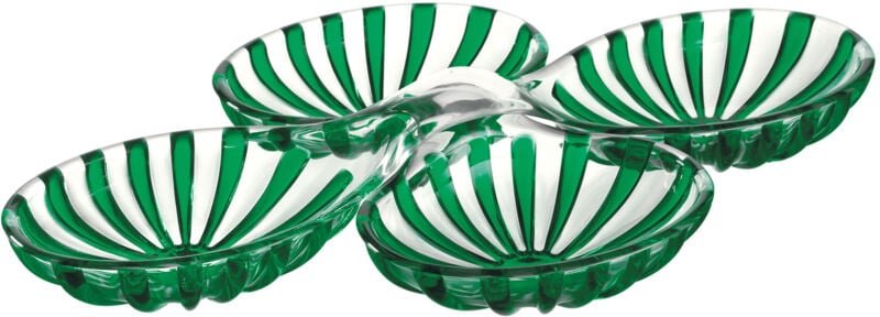 Guzzini - Smaragdfarbenes Dolce-Vita-Backblech