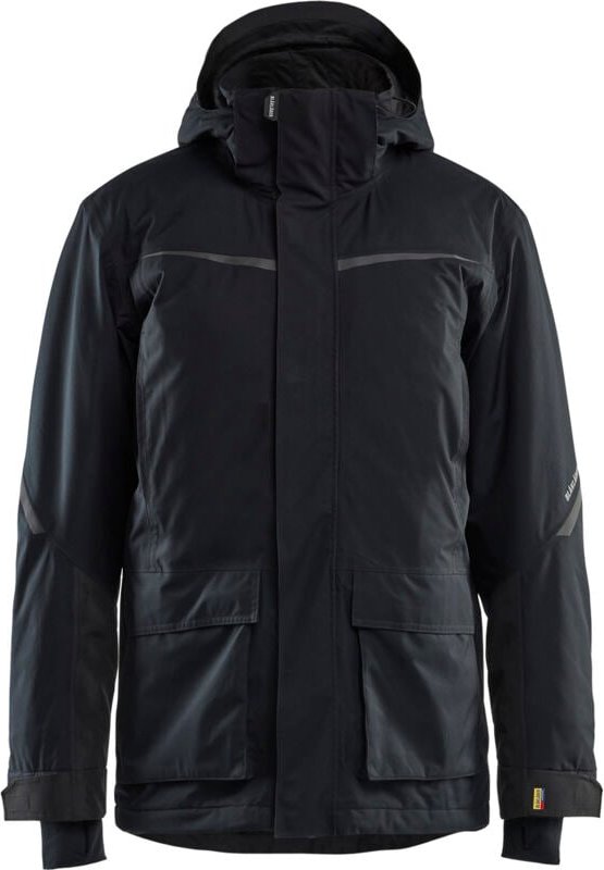 Arbeitsparka Winter 4989 - Schwarz XL